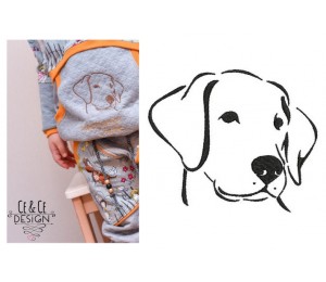 Stickdatei - Labrador